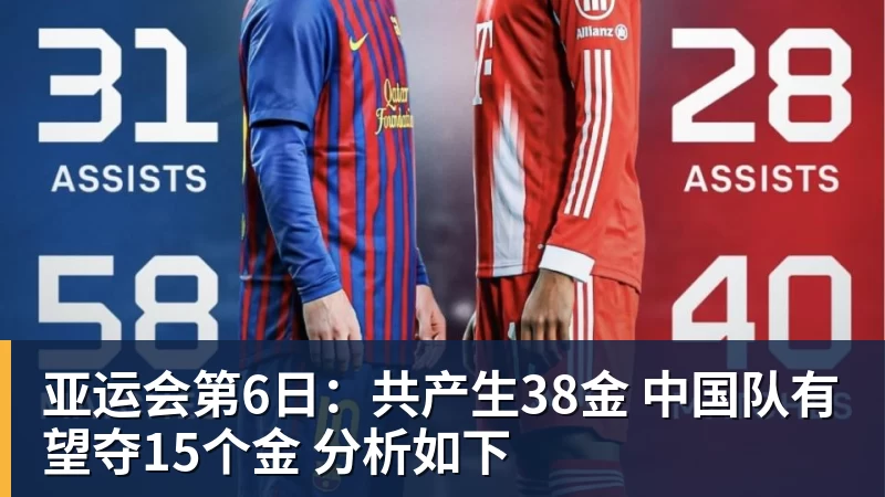 星空体育亚运会第6日：共产生38金 中国队有望夺15个金 分析如下